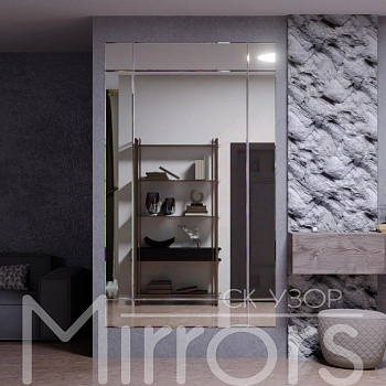 Зеркальное панно Milkweed facet